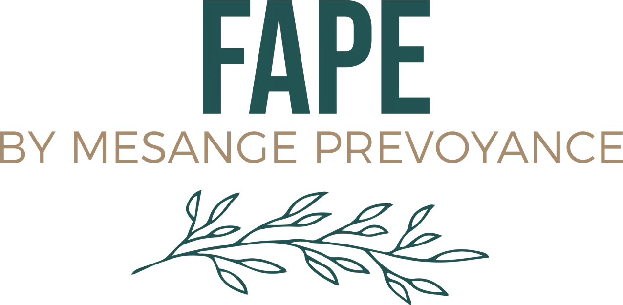 Logo FAPE by Mésange Prévoyance - Assurance et prévoyance obsèques