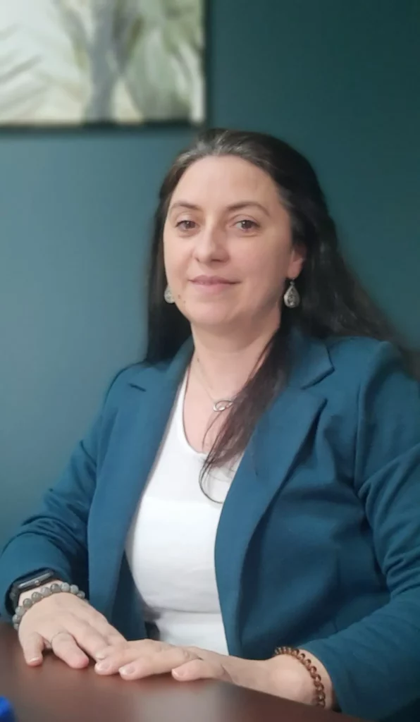 Portrait de Marina, membre de l'équipe